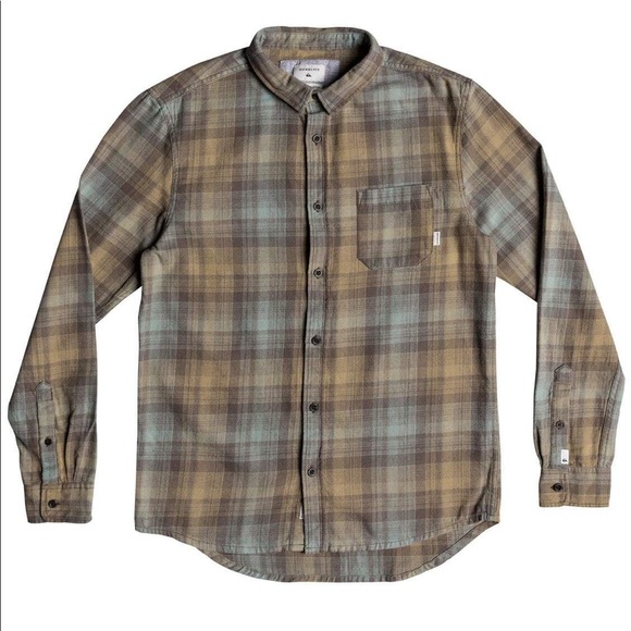 Quiksilver Other - 🆕Quiksilver Fatherfly L/S Woven Shirt